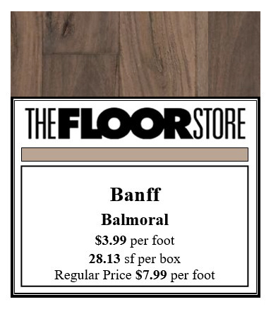Banff - Balmoral $3.99 s/f | The Floor Store