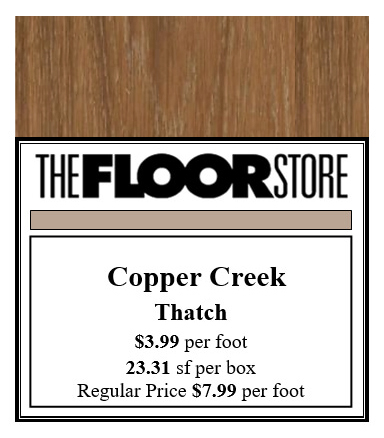 Copper Creek - Thatch $3.99 s/f | The Floor Store